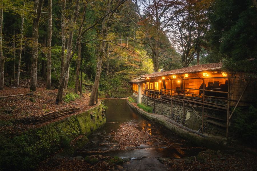 Riverside Teahouse, Japan
