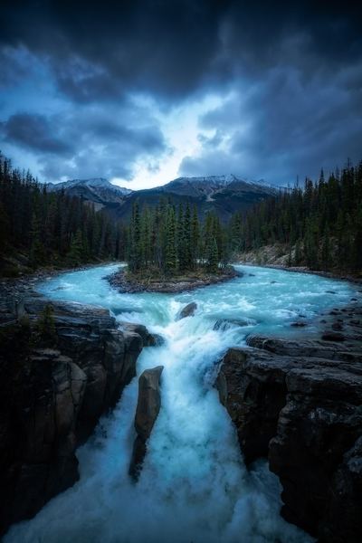 Sunwapta Falls, Canadian Rockies